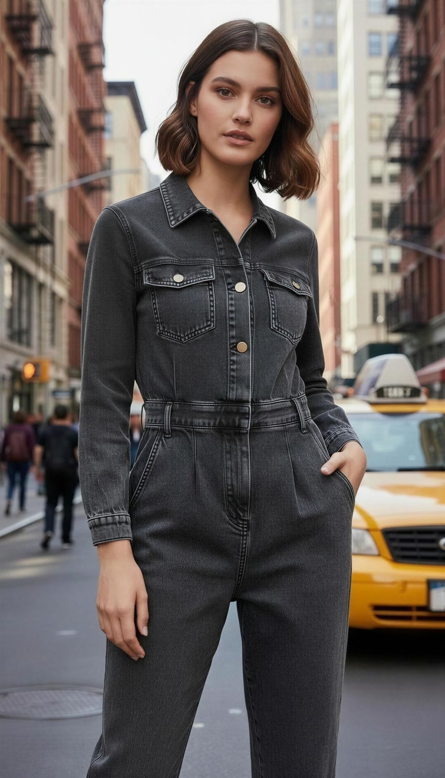 SEPARACIÓN COLECCIÓN BLACKOUT DENIM JUMPSUIT